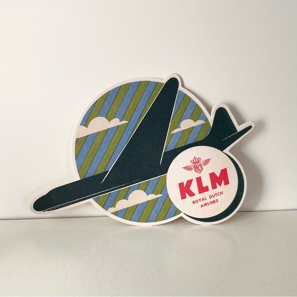 Louis Vuitton jumbo luggage sticker KLM Royal Dutch Airlines - Picture 3 of 11